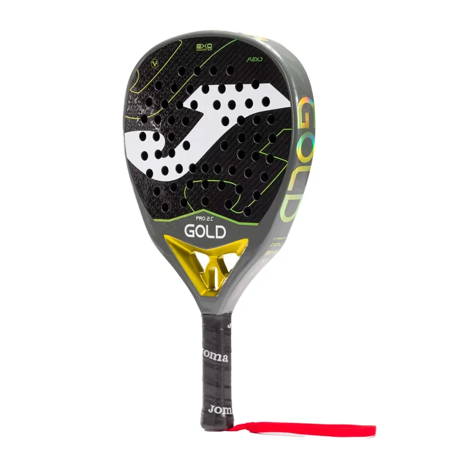 Imagen 1 de 6 de Paleta Joma Gold Pro 109-GRAFITO/NEGRO/DORADO