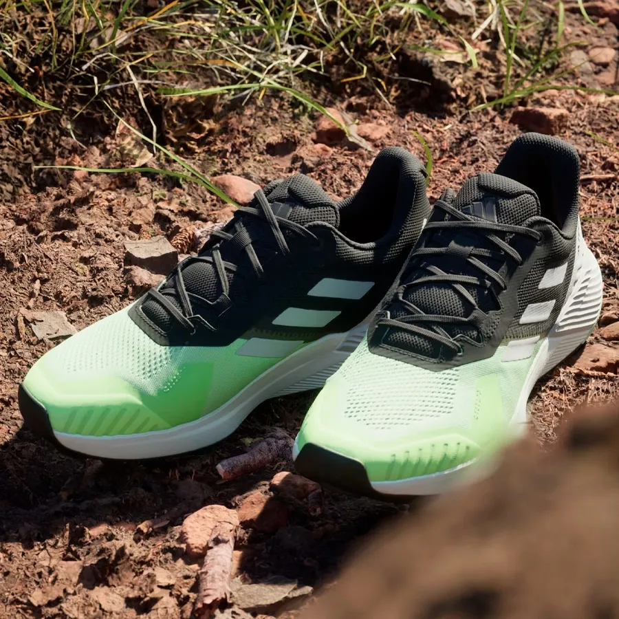 Imagen 3 de 6 de Zapatillas adidas Terrex Soulstride-VERDE FLUOR/NEGRO/GRIS