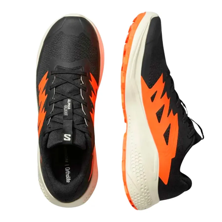 Imagen 2 de 5 de Zapatillas Salomon Alphaglide-NEGRO/NARANJA