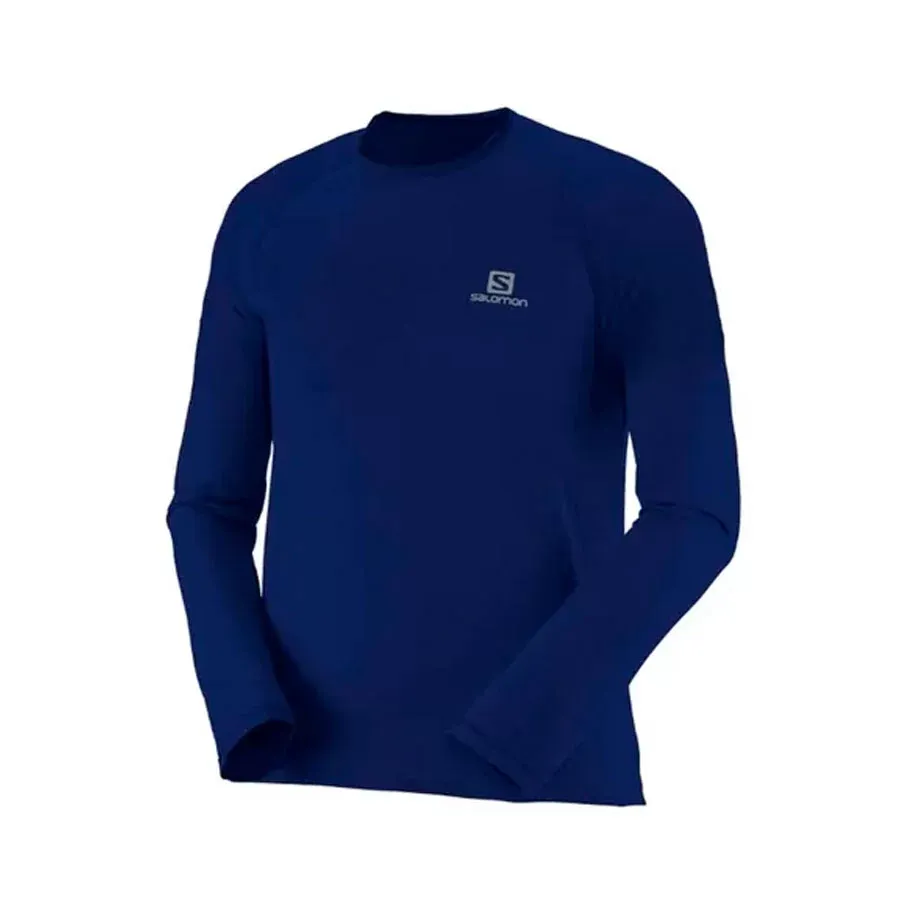 Imagen 0 de 1 de Remera Salomon Hybrid-AZUL