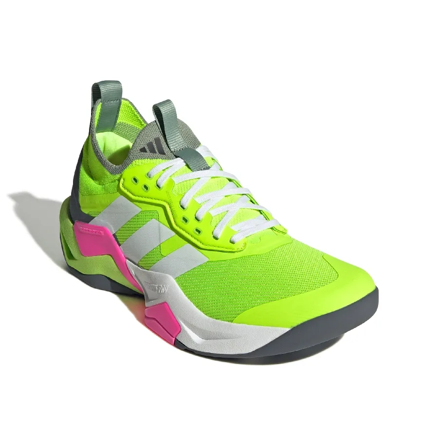 Imagen 2 de 8 de Zapatillas adidas Rapidmove ADV 2-VERDE FLUOR/BLANCO/ROSA FLUOR