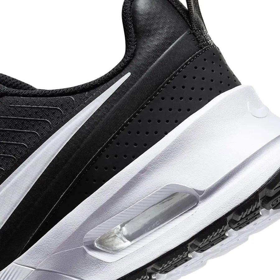Imagen 6 de 8 de Zapatillas Nike Ez Life  Air Max Nuaxis-NEGRO/BLANCO