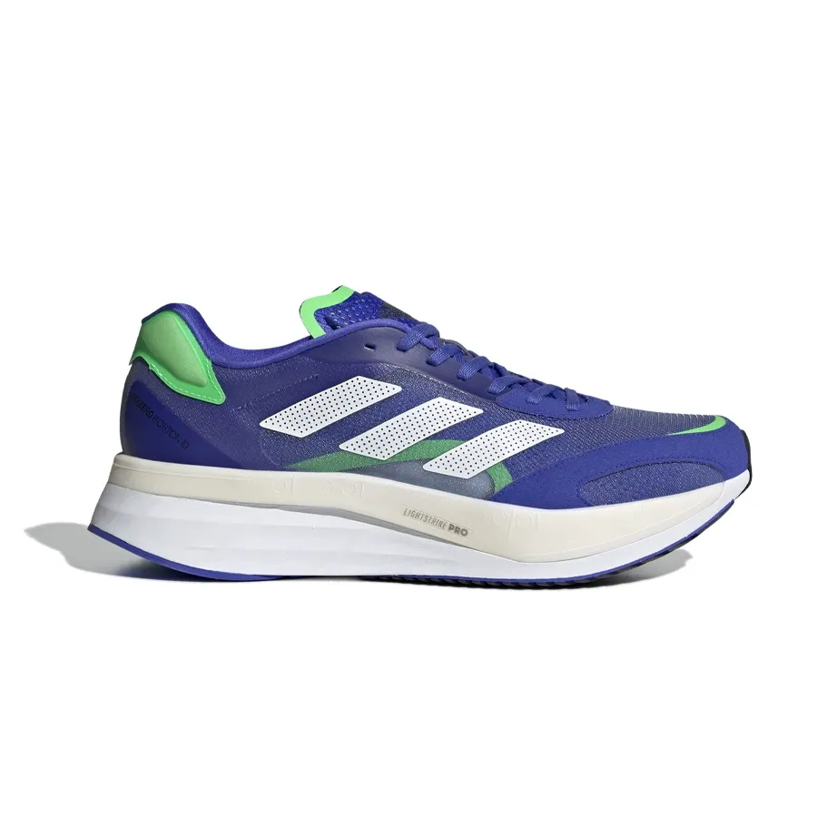 Imagen 5 de 7 de Zapatillas adidas Adizero Boston 10 M-AZUL/VERDE/BLANCO