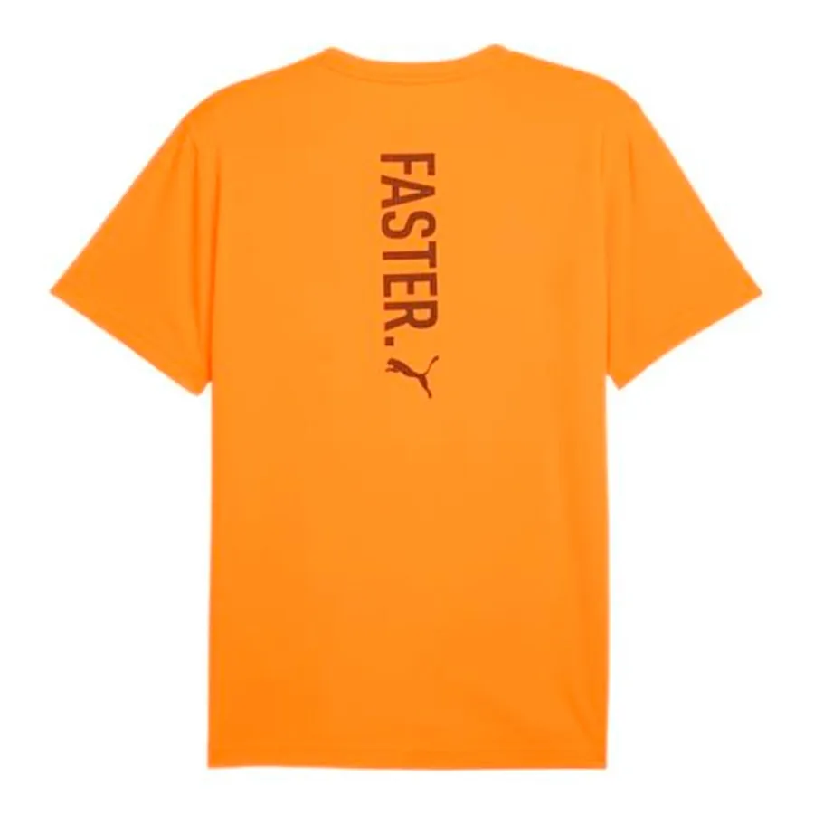 Imagen 1 de 2 de Remera Puma Graphics Running Faster-NARANJA
