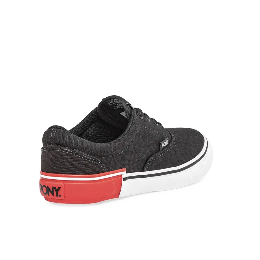 Imagen 2 de 5 de Zapatillas Pony Kingston Ox-NEGRO/ROJO/BLANCO