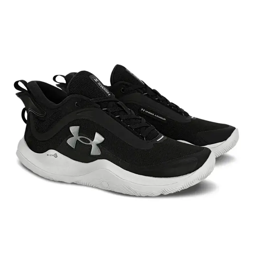 Imagen 1 de 4 de Zapatillas Under Armour Basketball Swish-NEGRO/BLANCO