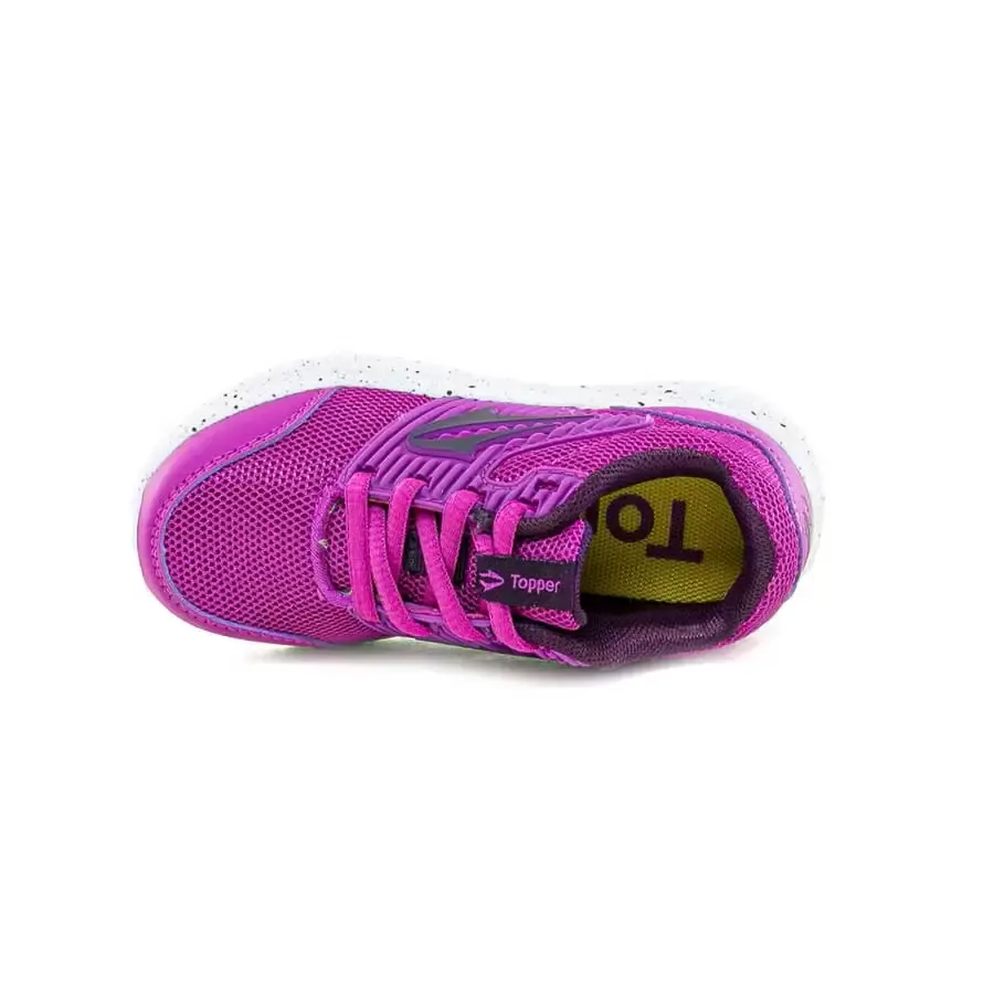 Imagen 3 de 5 de Zapatillas Topper Routine Kids-VIOLETA