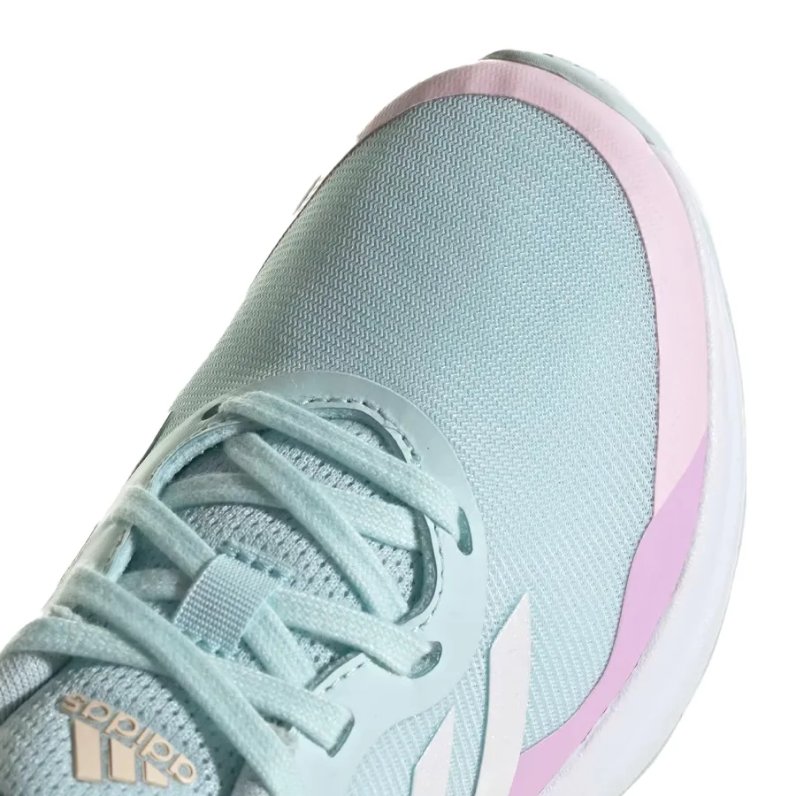 Imagen 5 de 7 de Zapatillas adidas Fortarun K-CELESTE/ROSA/BLANCO