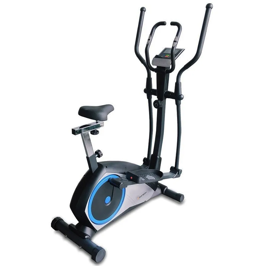 Imagen 1 de 5 de Ranbak Caminadora Elíptica  100 Kg Disco 8 Niveles-GRAFITO