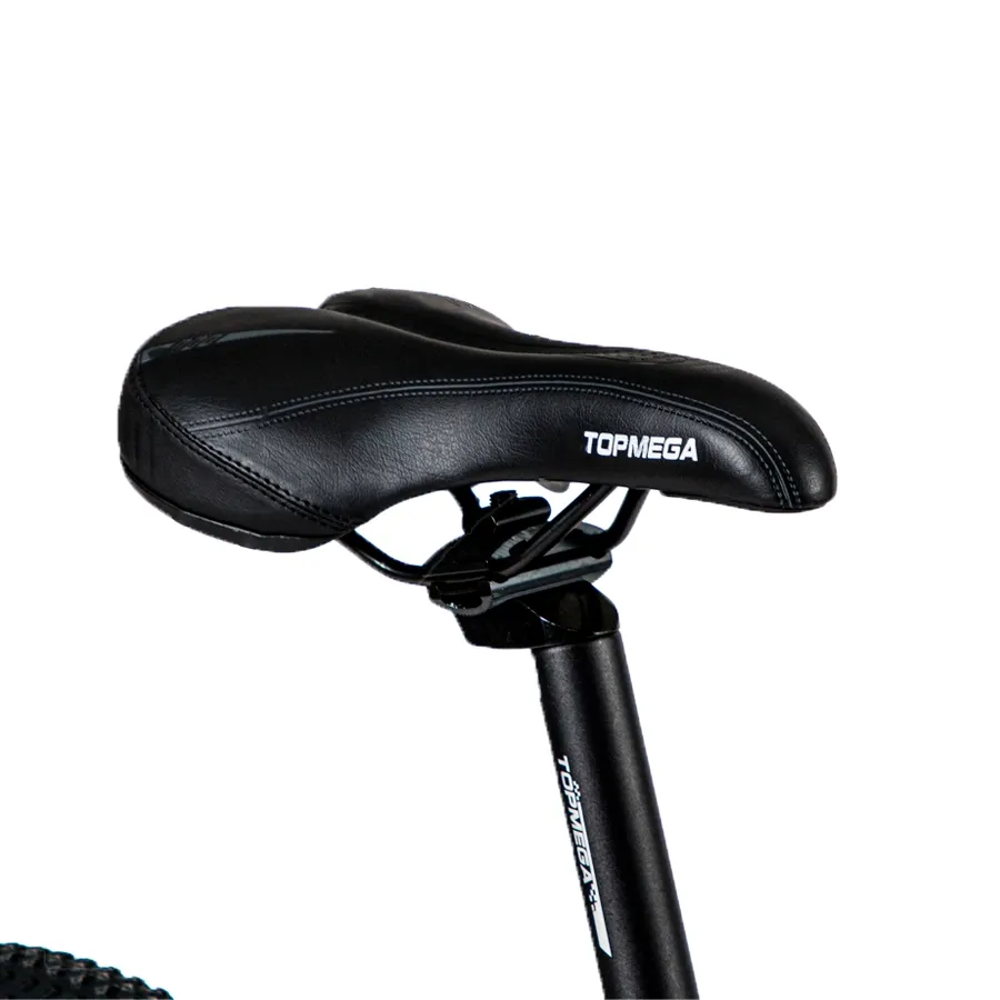 Imagen 6 de 7 de Bicicleta TopMega Neptune Aluminio R26 21V-NEGRO/ROJO