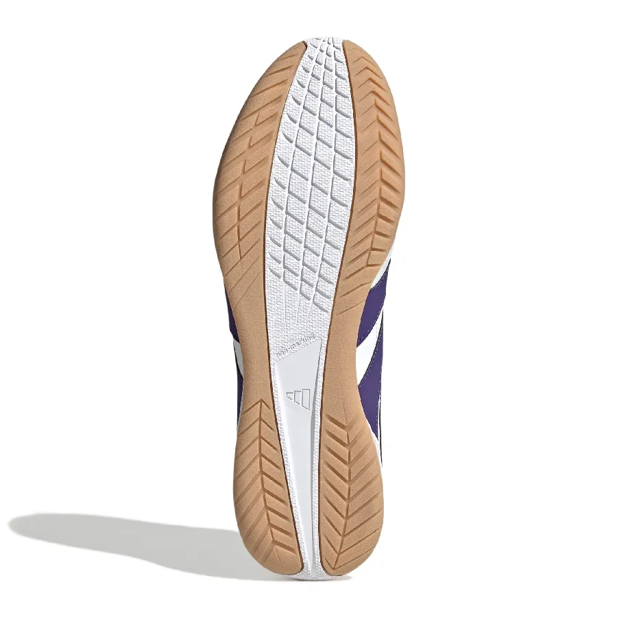 Imagen 4 de 7 de Botines adidas Predator Club In-BLANCO/PURPURA/AMARILLO FLUOR