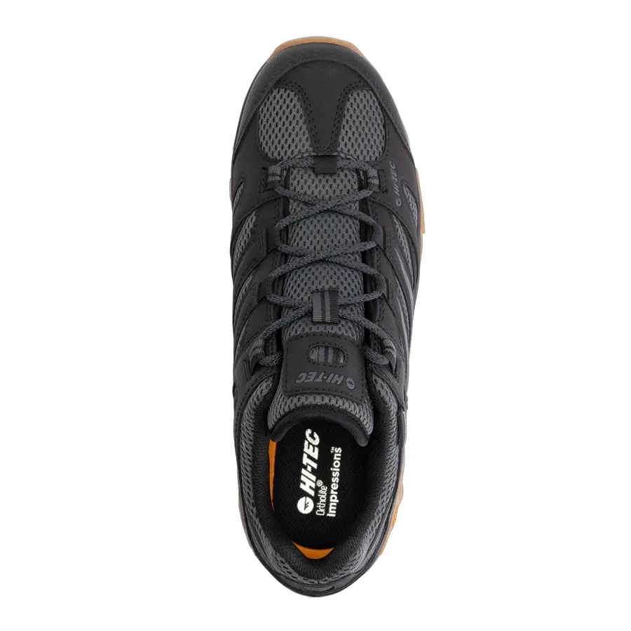 Imagen 2 de 4 de Zapatillas Hi-tec Tarantula Low WP-NEGRO/GRIS/MARRON