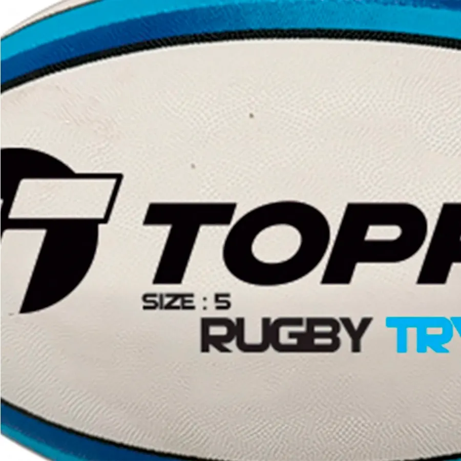 Imagen 1 de 2 de Pelota Topper Try Pro-BLANCO/CELESTE/NEGRO