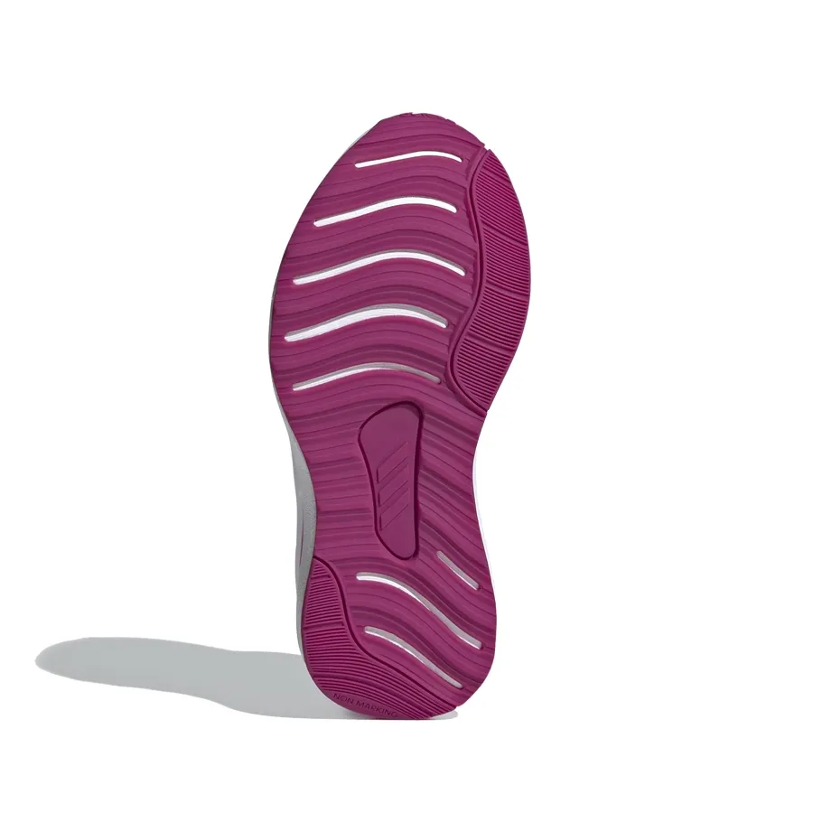 Imagen 2 de 7 de Zapatillas adidas Fortarun K-GRIS/BLANCO/FUCSIA