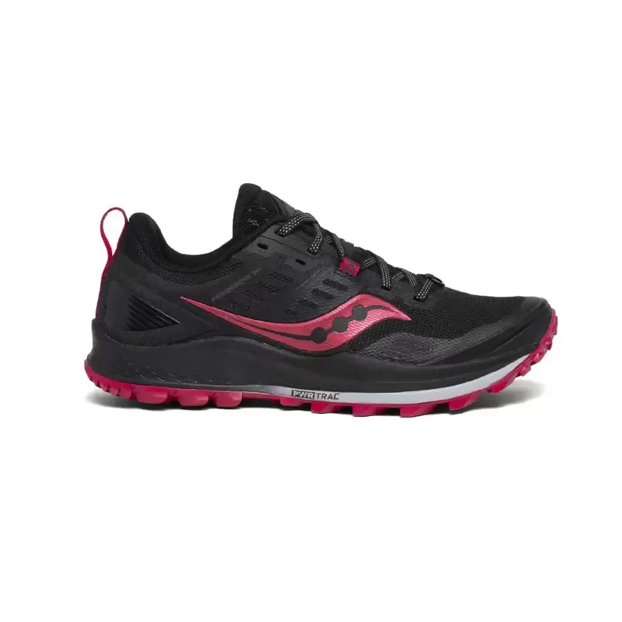 Imagen 4 de 5 de Zapatillas Saucony Peregrine 10-NEGRO/BORDO