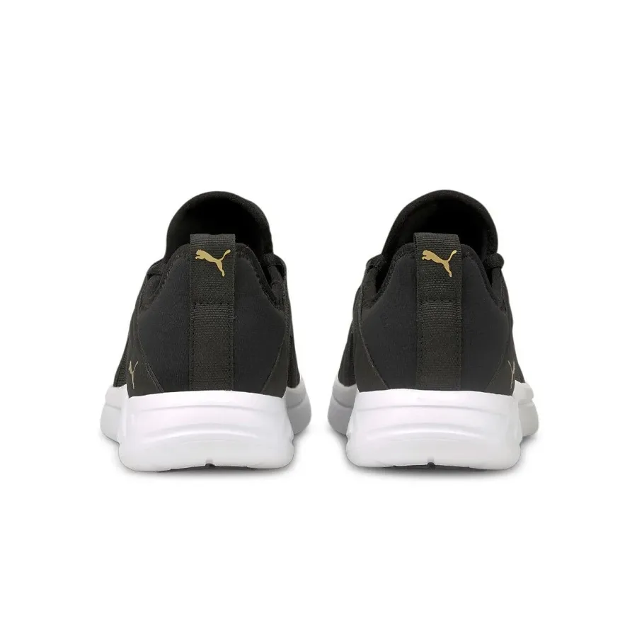 Imagen 2 de 5 de Zapatillas Puma Resolve Street Adp-NEGRO/DORADO