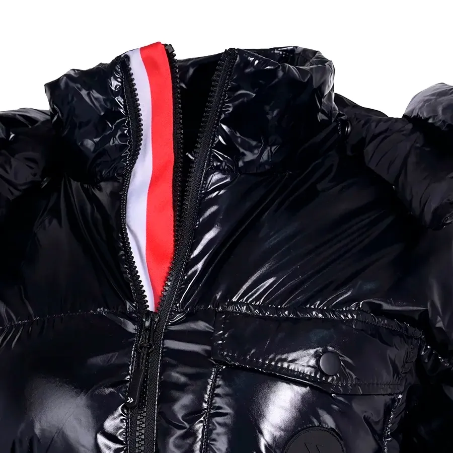 Imagen 2 de 4 de Campera Atomik Puffer Peak-NEGRO