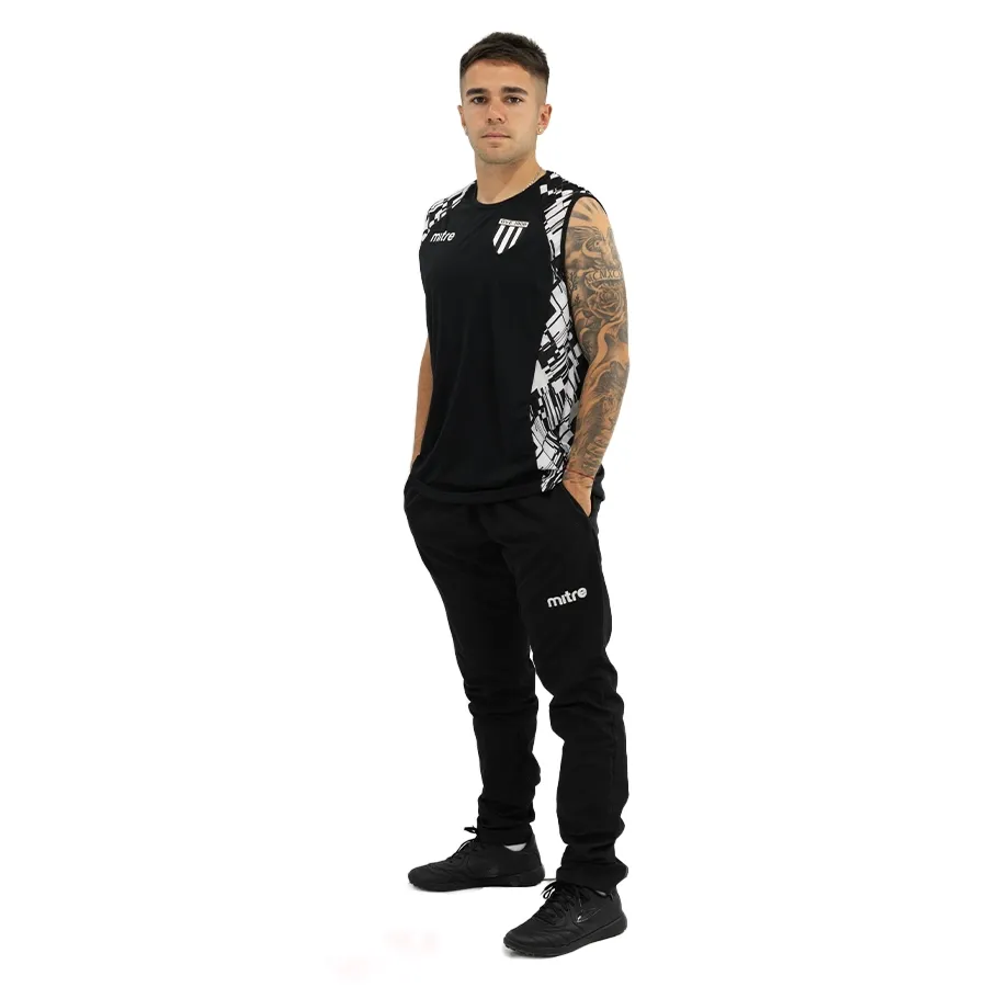 Imagen 1 de 8 de Musculosa Mitre Vardy Gimnasia y Esgrima-NEGRO/BLANCO