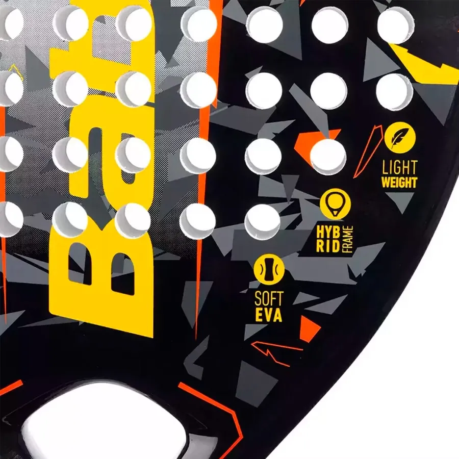 Imagen 2 de 4 de Paleta Babolat Storm-NEGRO/GRIS/AMARILLO