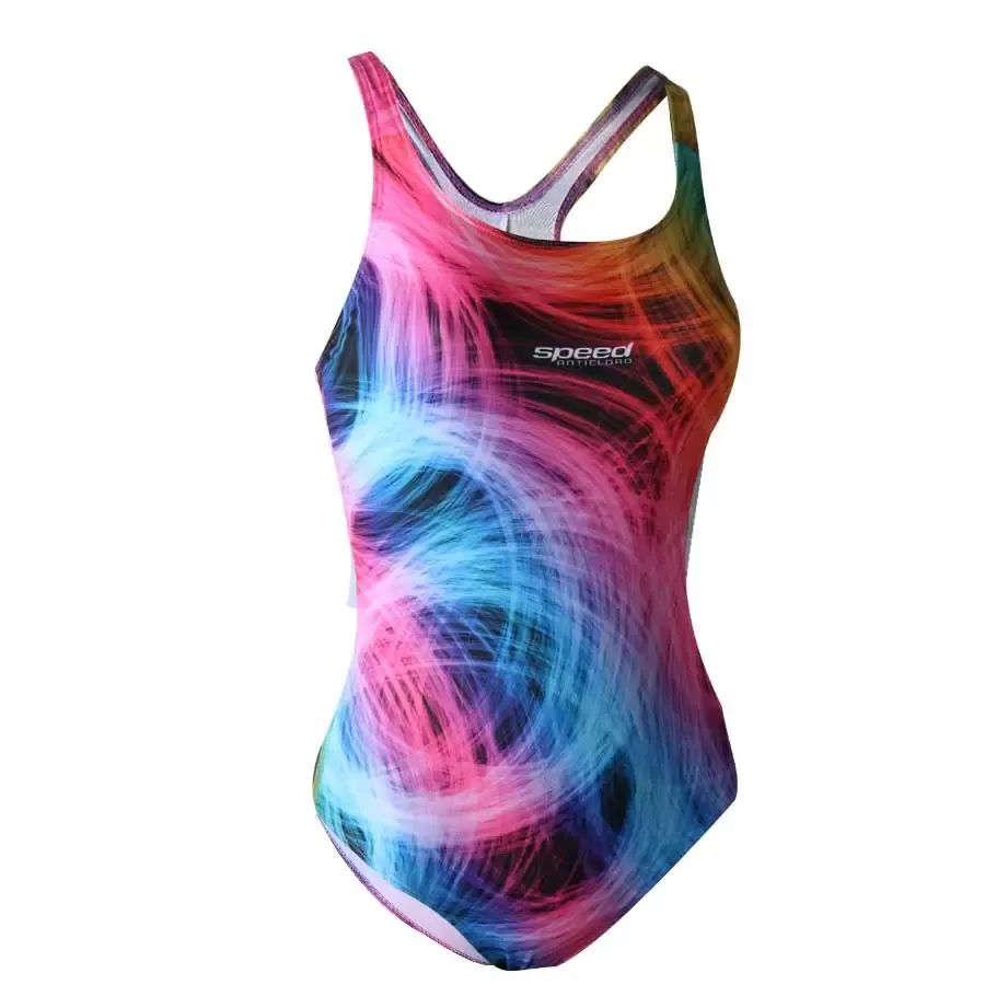 Imagen 1 de 3 de Malla Speed Enteriza Estampada-MULTICOLOR