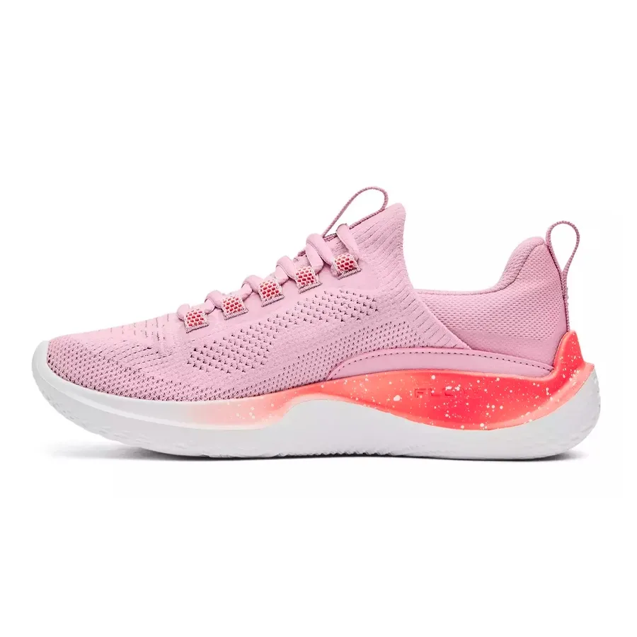 Imagen 2 de 5 de Zapatillas Under Armour Flow Dynamic-ROSA/BLANCO
