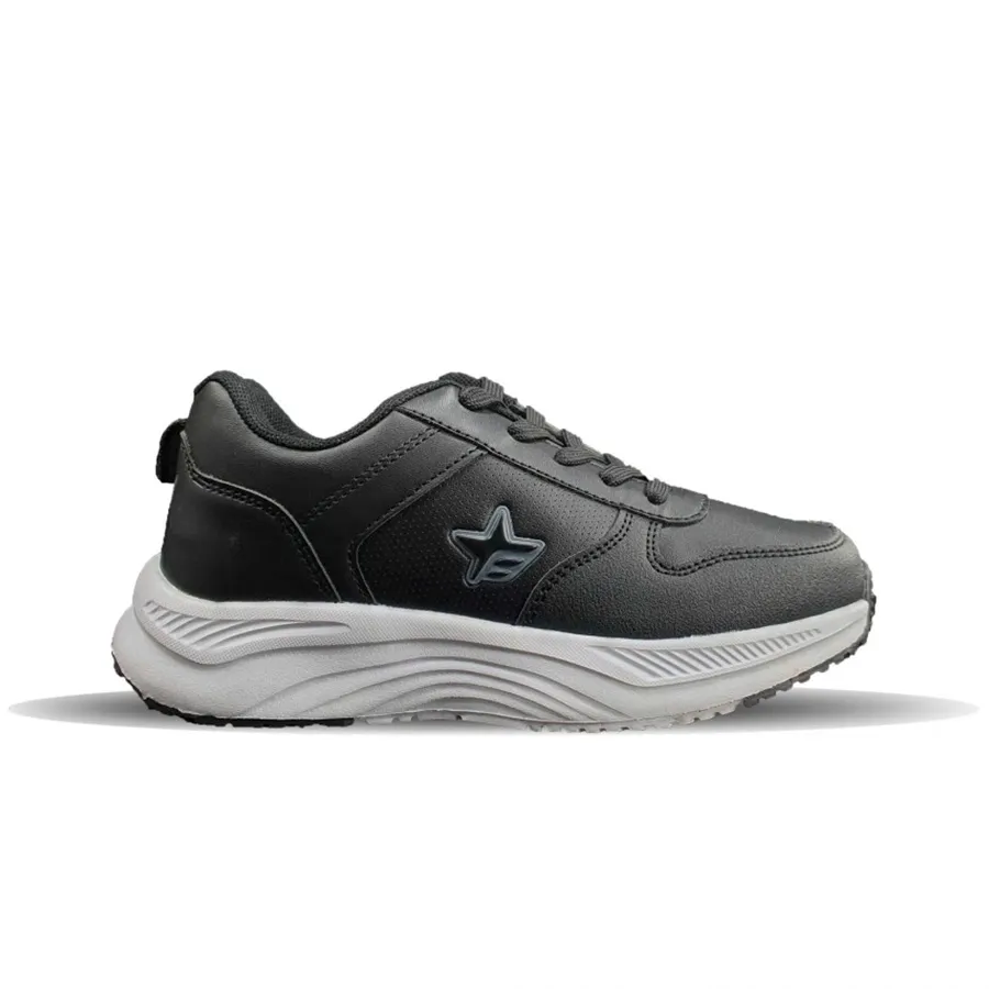 Imagen 0 de 4 de Zapatillas Footy Escolar-NEGRO/BLANCO