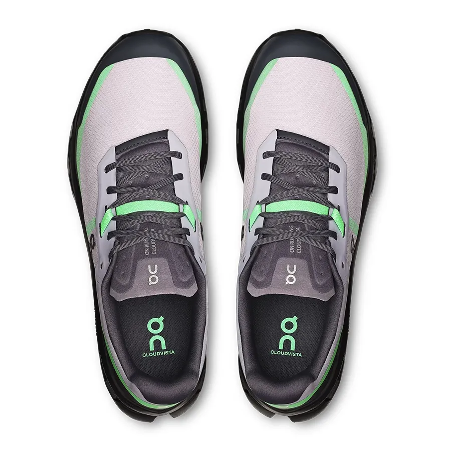 Imagen 3 de 5 de Zapatillas On Cloudvista 2-GRIS/VERDE/NEGRO