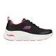 zapatillas-skechers-arch-fit-d-lux-NEGRO/FUCSIA