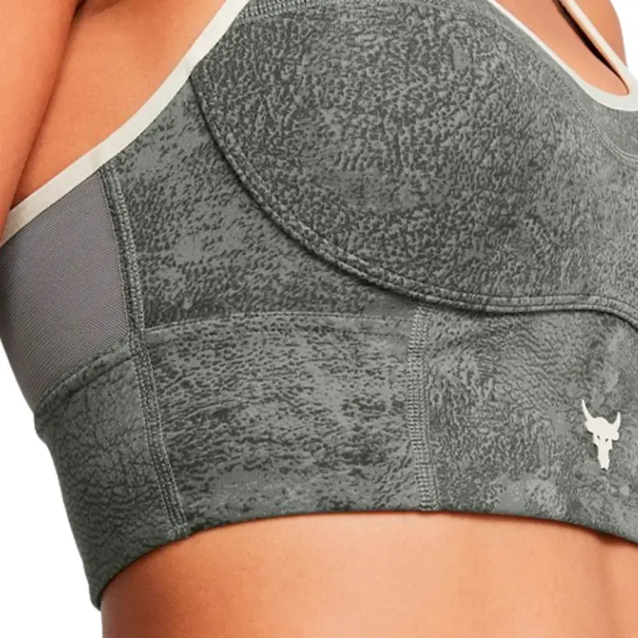 Imagen 4 de 7 de Top Under Armour Project Rock Longline Infinity-GRIS