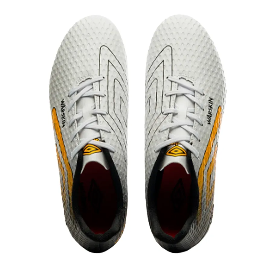 Imagen 3 de 7 de Botines Umbro Warskin-BLANCO/NEGRO/AMARILLO
