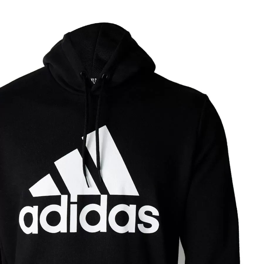 Imagen 3 de 4 de Buzo Con Capucha adidas Must Haves Badge Of Sport-NEGRO/BLANCO