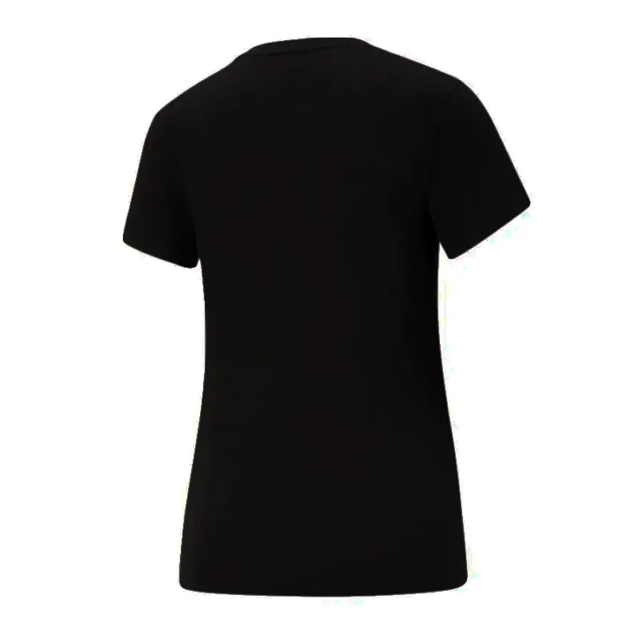 Imagen 1 de 2 de Remera Puma Essentials Logo-NEGRO/BLANCO