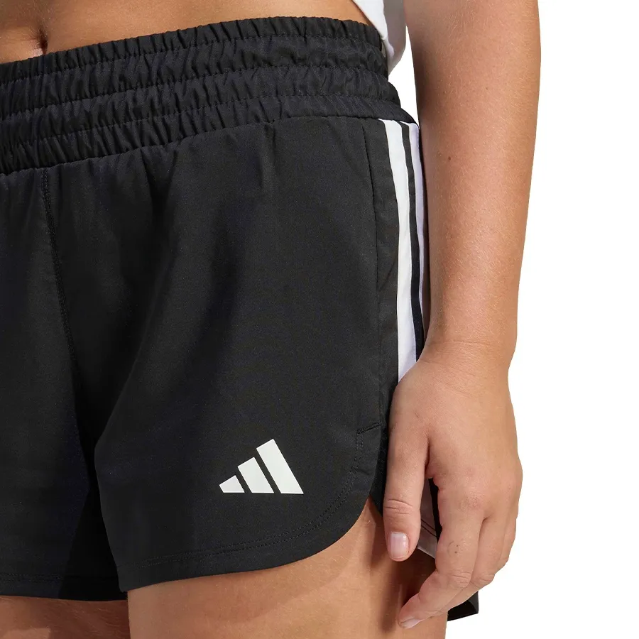 Imagen 3 de 5 de Short adidas Pacer Workout-NEGRO