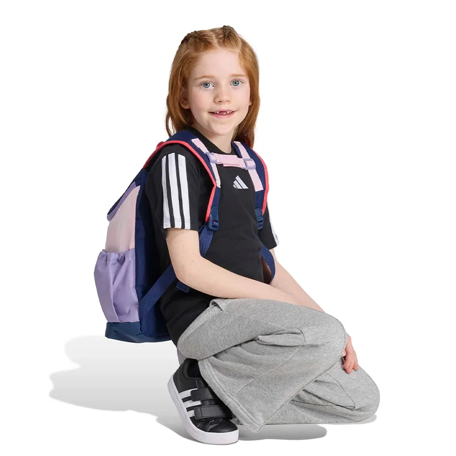 Imagen 6 de 7 de Mochila adidas Essentials Niños-ROSA/LILA/MARINO