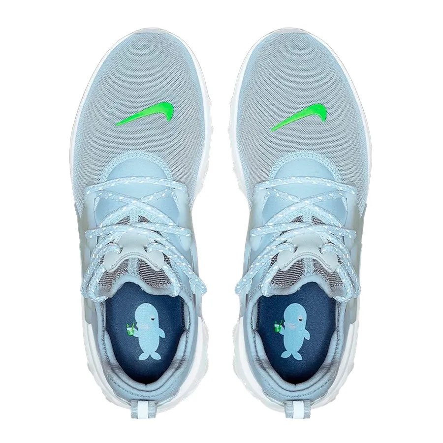 Imagen 2 de 5 de Zapatillas Nike React Presto Half-CELESTE/VERDE FLUOR