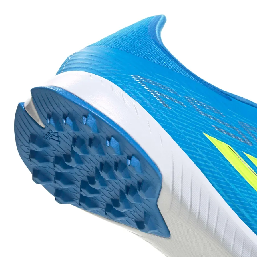 Imagen 6 de 7 de Botines adidas F50 League Tf-TURQUESA/AMARILLO FLUOR