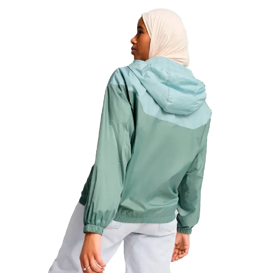 Imagen 1 de 4 de Campera Puma Essentials Relaxed Windbreaker-VERDE/OLIVA