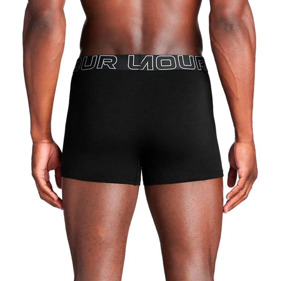 Imagen 1 de 3 de Under Armour Boxers Cotton Pack x3-NEGRO