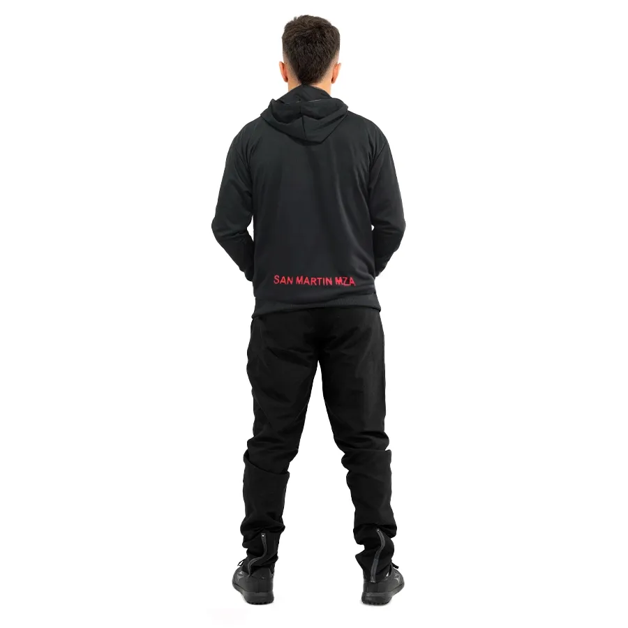 Imagen 1 de 2 de Buzo Mitre JR San Martin 24-NEGRO/ROJO