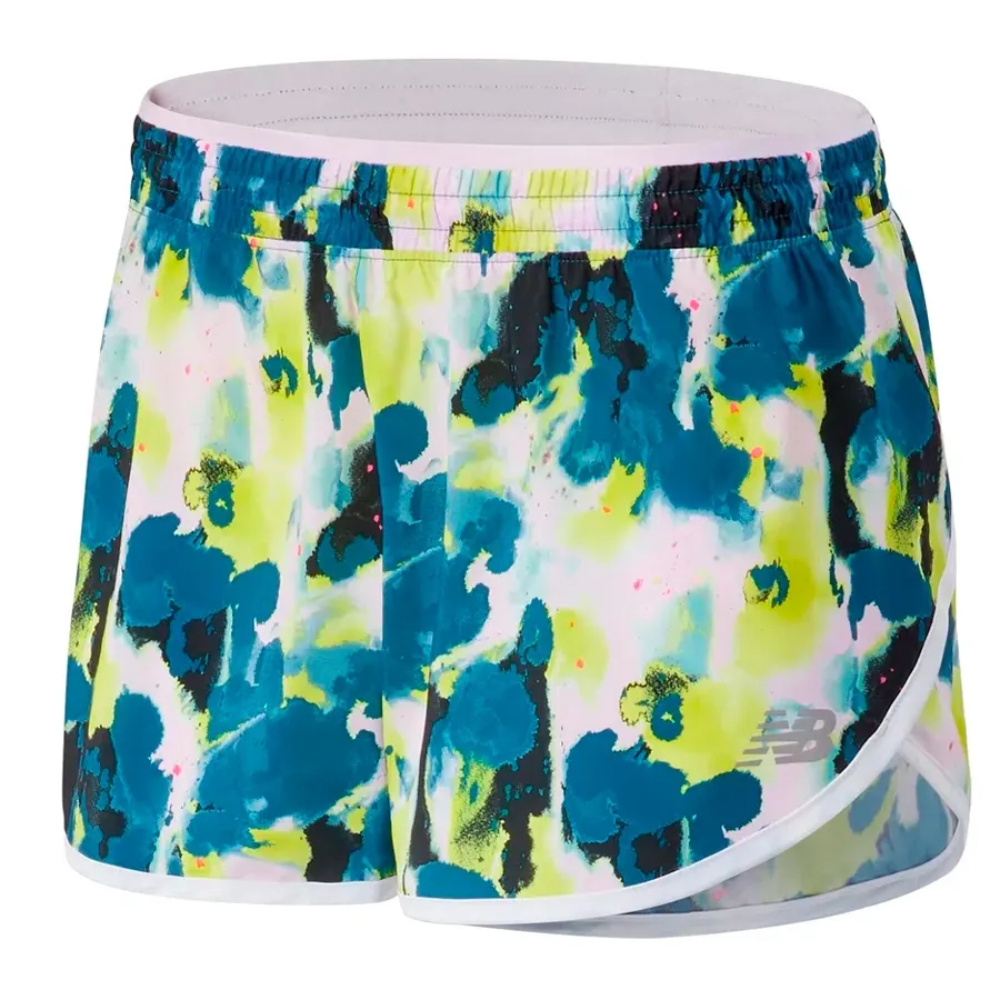 Imagen 0 de 2 de Shorts New Balance Printed Accel-BLANCO/MULTICOLOR