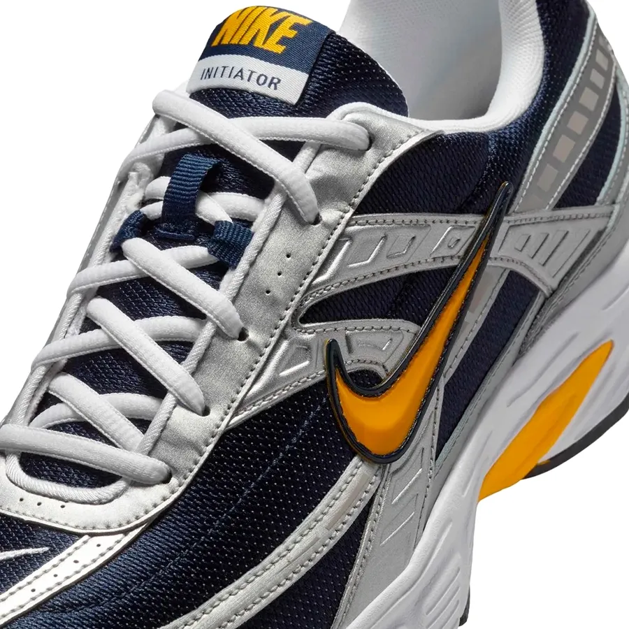 Imagen 6 de 8 de Zapatillas Nike Initiator-PLATA/MARINO/AMARILLO