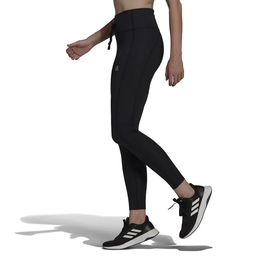 Imagen 2 de 6 de Calza adidas Running Essentials 7/8 Tiro Alto-NEGRO/BLANCO