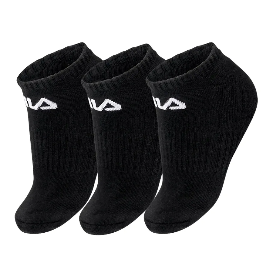 Imagen 0 de 3 de Medias Fila Caño Corto Pack x3-NEGRO