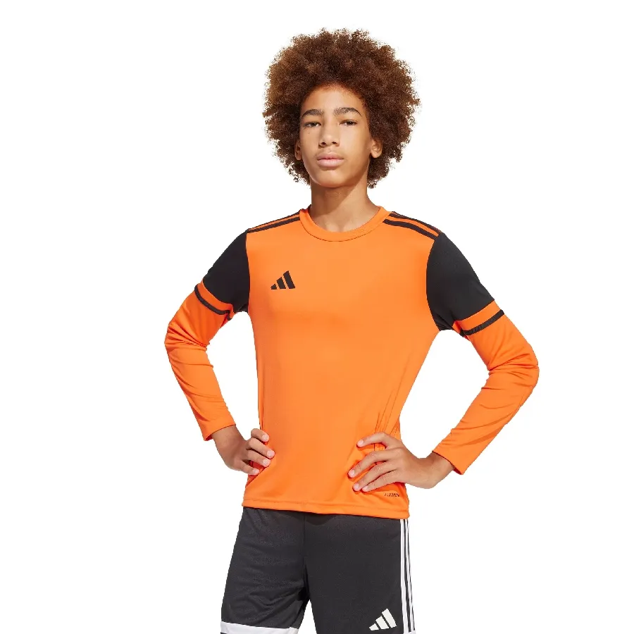 Imagen 0 de 4 de Remera adidas Squadra 25 Goalkeeper Long Sleeve-NARANJA/NEGRO