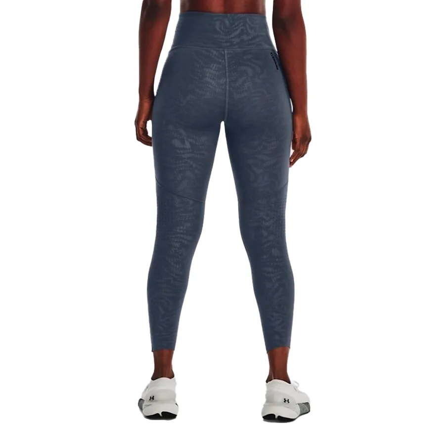 Imagen 1 de 3 de Calza Under Armour Rush Emboss Perf-GRAFITO/GRIS