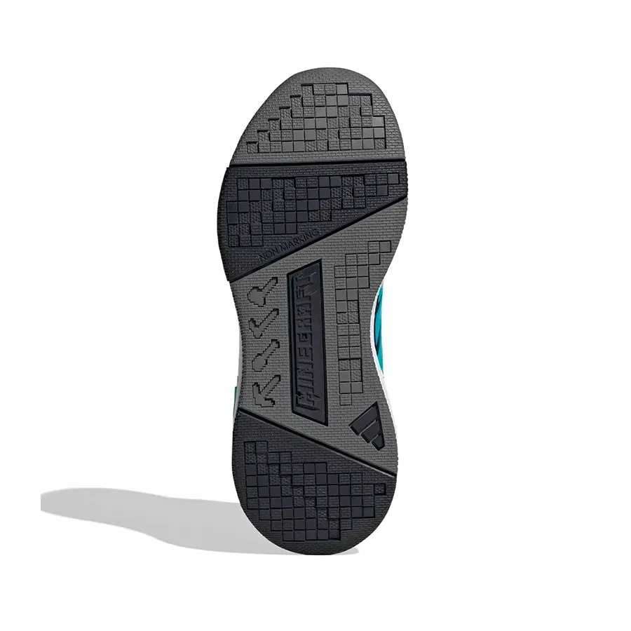 Imagen 5 de 8 de Zapatillas adidas Minecraft Pro J-NEGRO/TURQUESA/VIOLETA