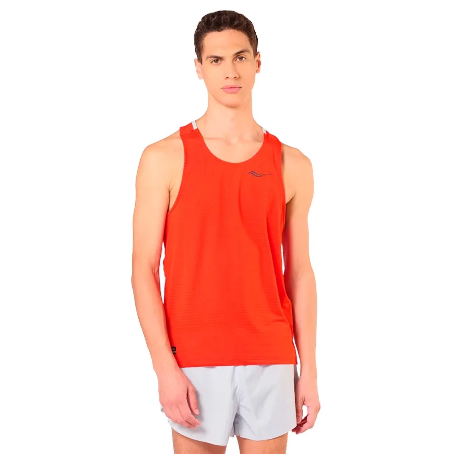 Imagen 0 de 4 de Musculosa Saucony Kinvara Tank-ROJO