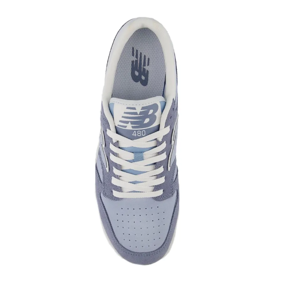 Imagen 3 de 5 de Zapatillas New Balance 480-CELESTE/BLANCO