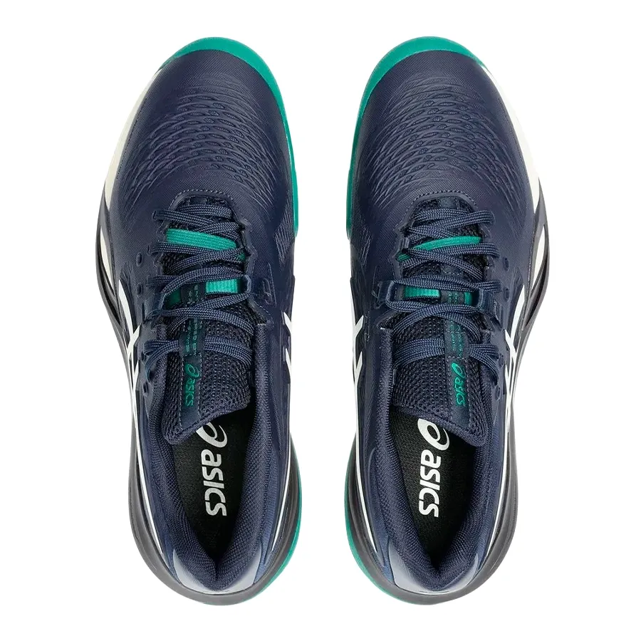Imagen 3 de 5 de Zapatillas Asics Gel-Resolution X Clay-MARINO/VERDE