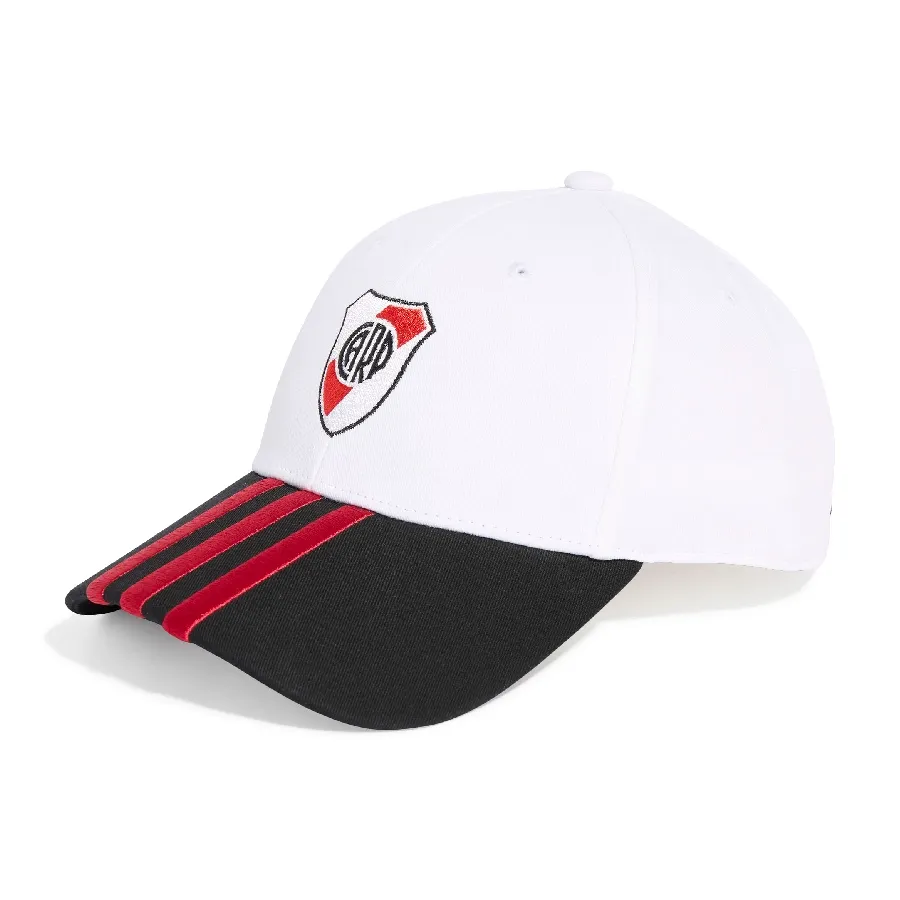 Imagen 0 de 3 de Gorra adidas de béisbol de River Plate-BLANCO/NEGRO/ROJO